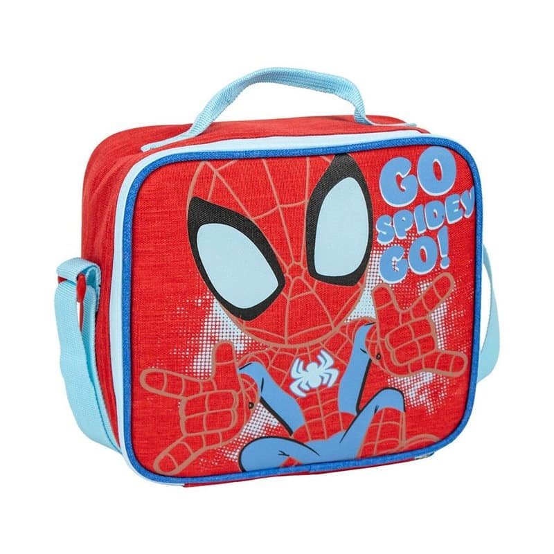 Sac glacière goûter Spidey Rouge 21 x 19 x 8,5 cm - Image 1
