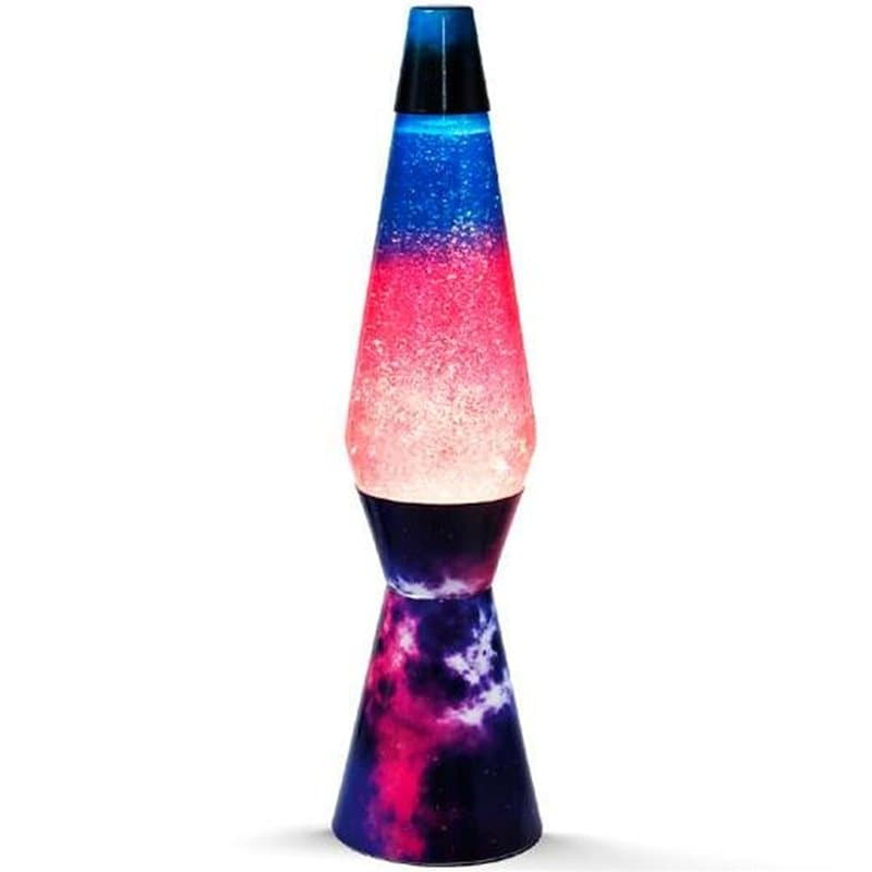 Lampe à Lave iTotal Bleu Rose Verre Plastique 40 cm - Image 1