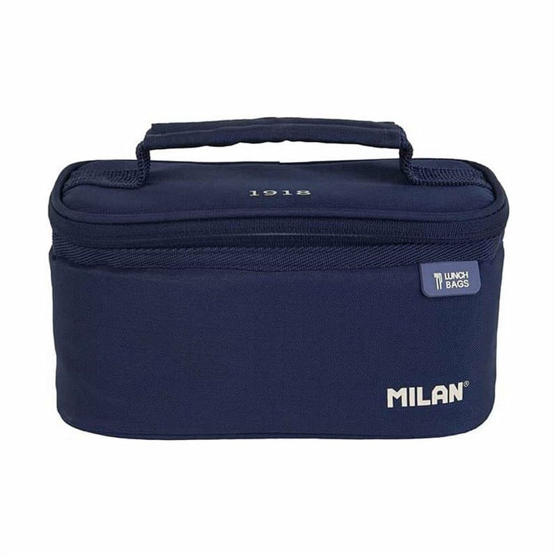 Sac Thermique Milan 1918 Blue marine 22 x 12,5 x 12 cm - Image 1