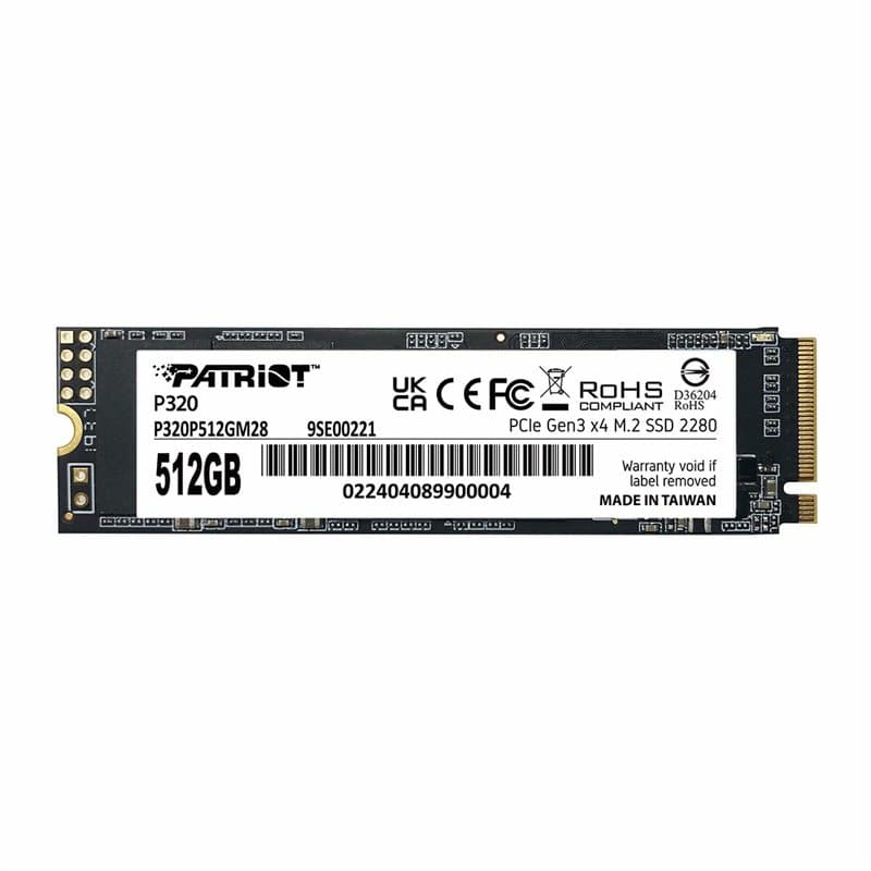 Disque dur Patriot Memory P320P512GM28 512 GB SSD - Image 1
