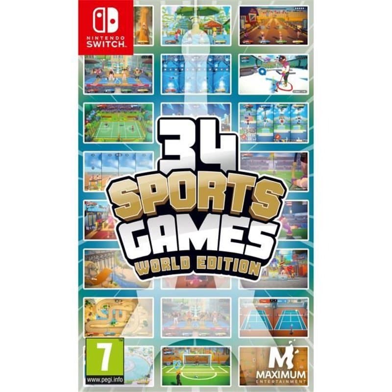 34 Sports Games World Edition - Jeu Nintendo Switch - Image 1