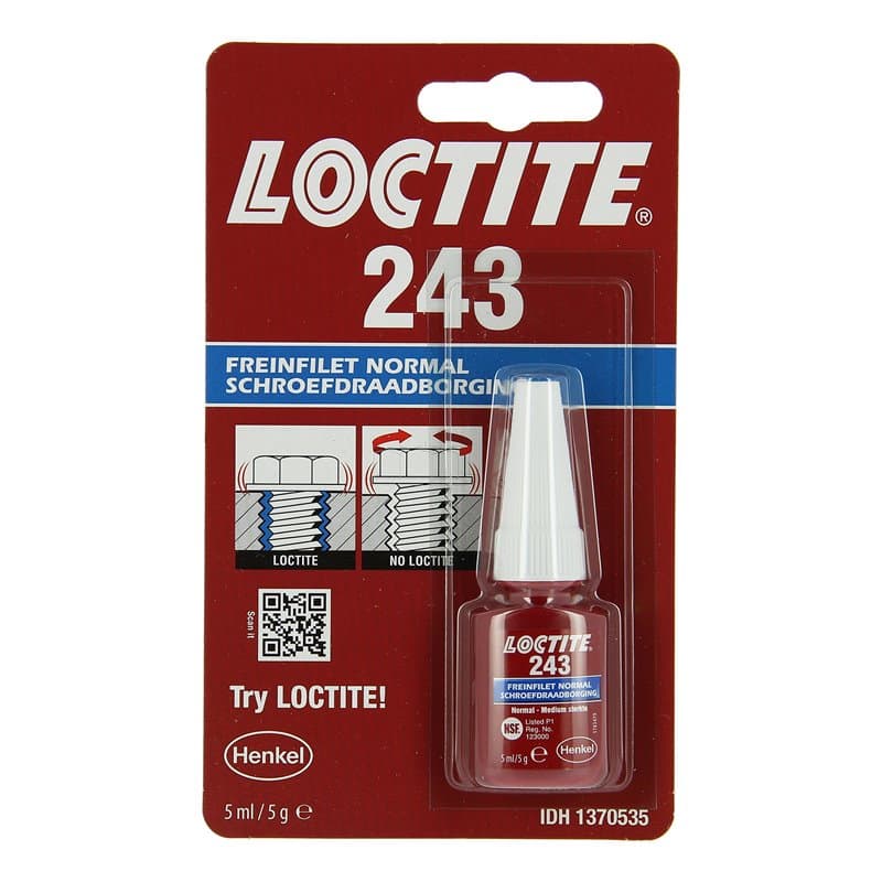 Loctite 243 frein normal 5 ml - Image 1