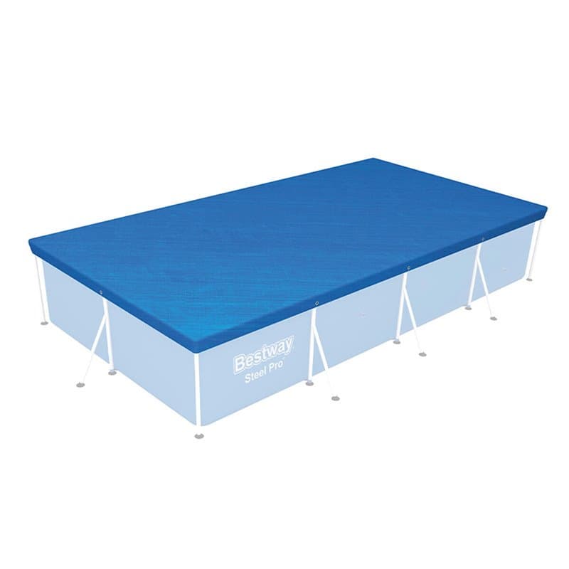 Bâches de piscine Bestway Bleu 410 x 226 cm - Image 1