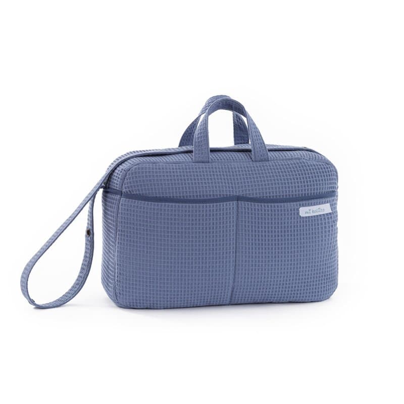 Sac à langer Mi bollito Bleu 15 x 30 x 45 cm - Image 1