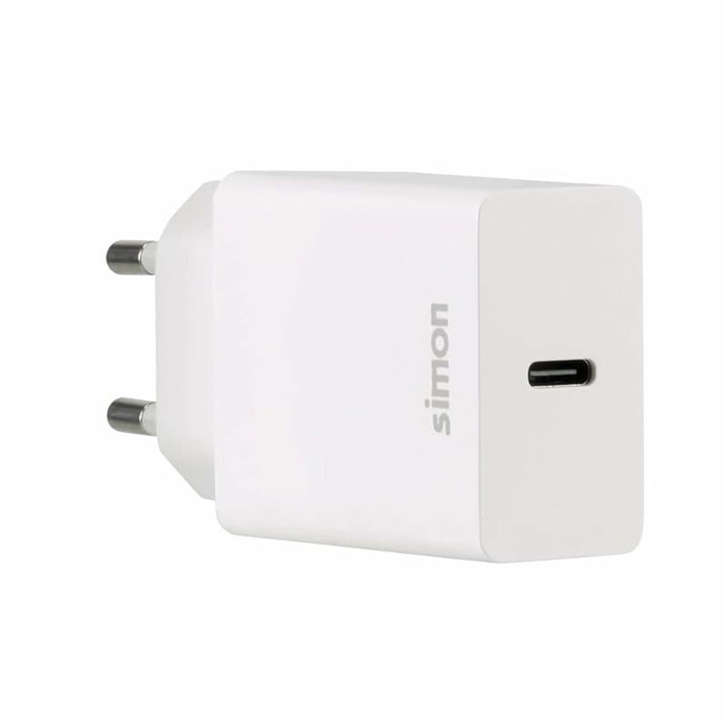 Chargeur mural Simon 860X390X220 Blanc - Image 1