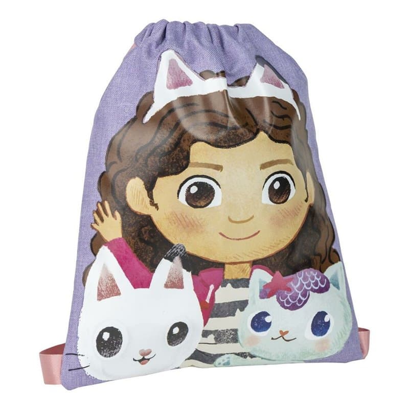 Sac à dos enfant Gabby's Dollhouse Lila 26 x 33 x 1 cm - Image 1