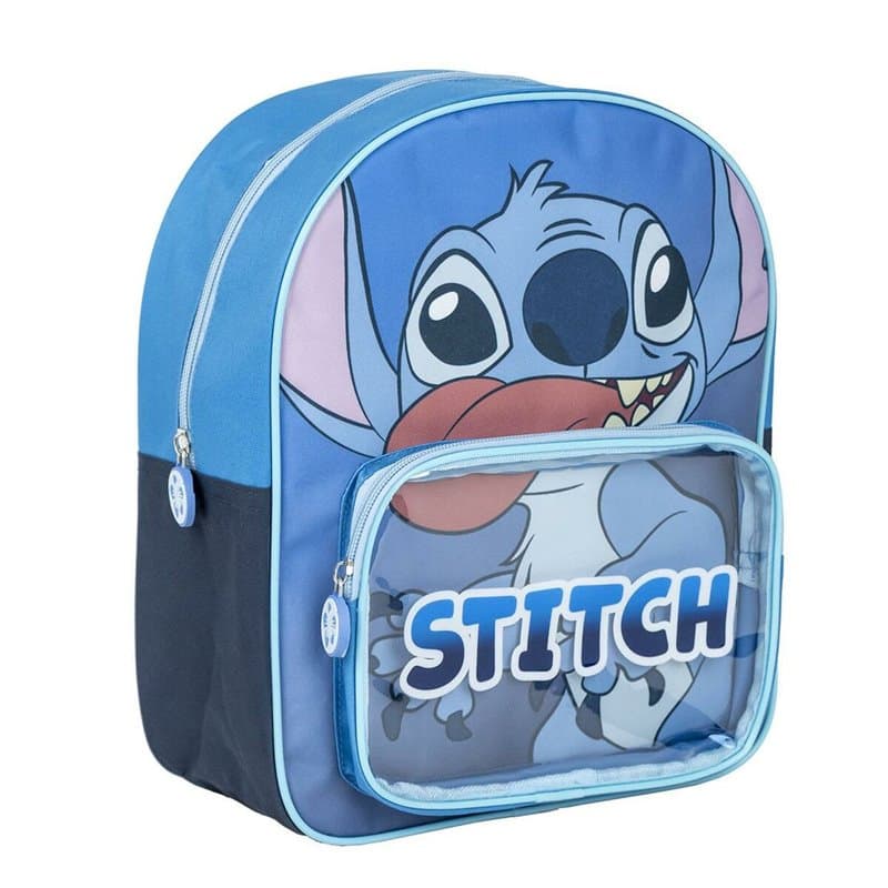 Cartable Stitch Bleu 25 x 3 x 12 cm - Image 1