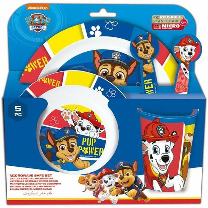 Set de pique-nique The Paw Patrol Pup Power Enfant - Image 1