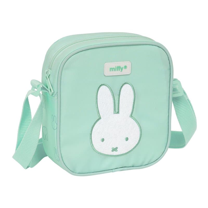 Sac à Bandoulière Miffy Menta Menthe 16 x 18 x 4 cm - Image 1