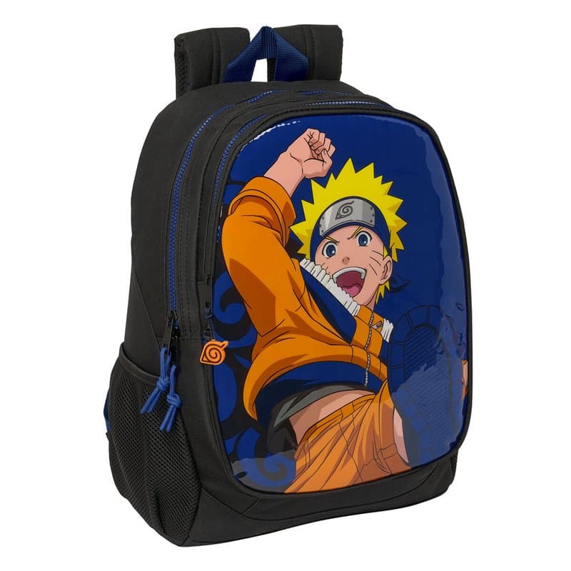 Cartable Naruto Ninja Bleu Noir 32 x 44 x 16 cm - Image 1