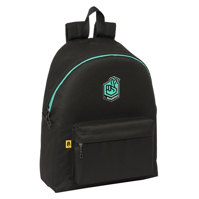 Cartable Kings League El barrio Noir 33 x 42 x 15 cm - Image 1