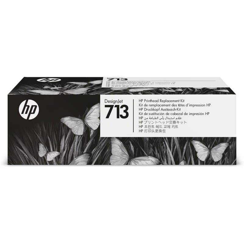 Tête de rechange HP 713 Noir Cyan Magenta - Image 1