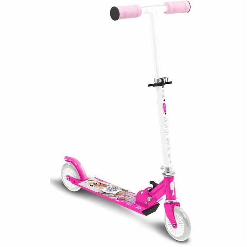 Trottinette Barbie Rose Aluminium - Image 1