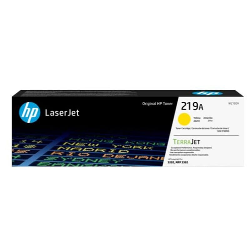 Toner HP W2192A Jaune - Image 1