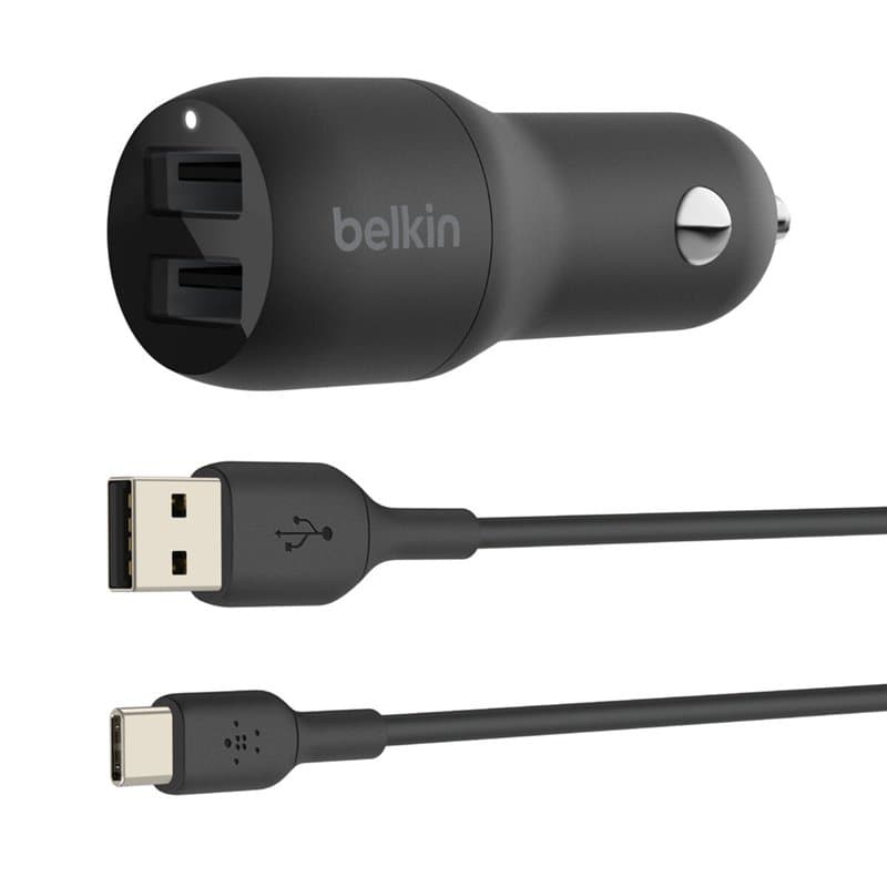 Belkin Boost Charge Smartphone Noir Allume-cigare Auto - Image 1