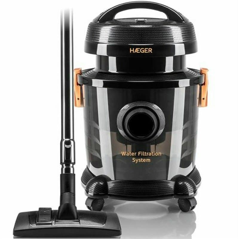 Aspirateur à sacs Haeger VC-12W.044A 1200 W 9 L Noir - Image 1