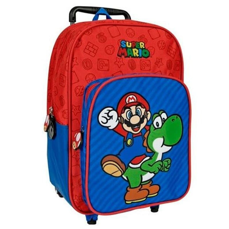 Cartable à roulettes Super Mario - Image 1
