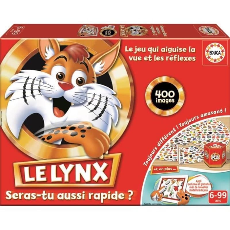 Educa Le Lynx 400 Images avec Application - Image 1