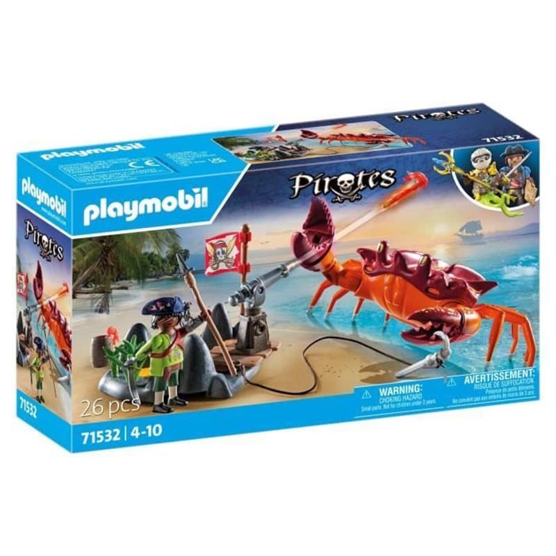 Playmobil 71532 Pirate et crabe géant - Les Pirates - Image 1