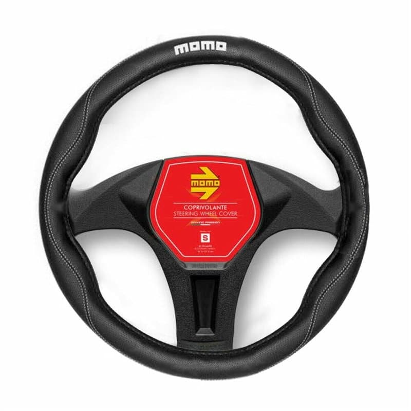 Housse pour volant Momo MOMLSWC011BW Noir Ø 36,5 - 39 cm - Image 1