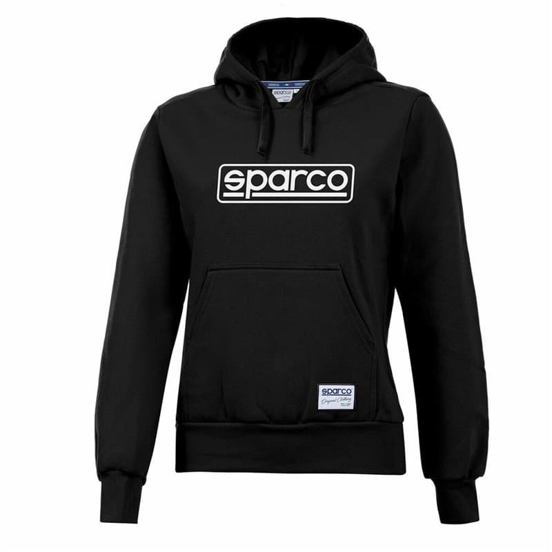 Sweat à capuche Sparco S01316NR2M Noir Femme - Image 1