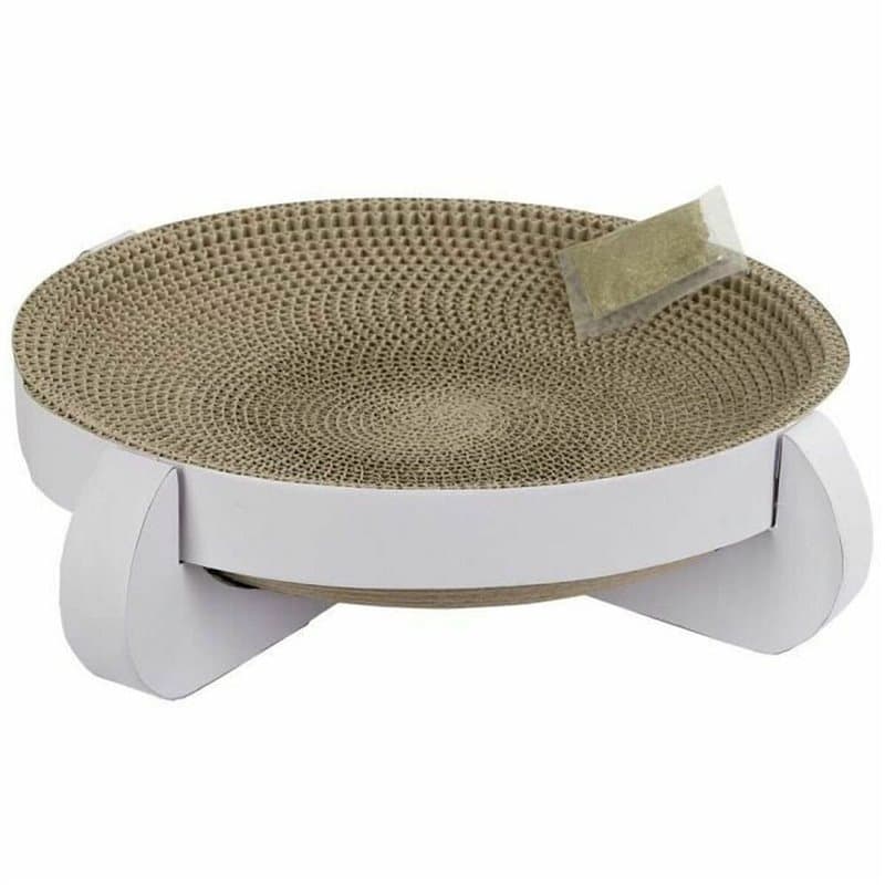 Grattoir pour Chats Kerbl Blanc 35 x 35 x 10 cm - Image 1