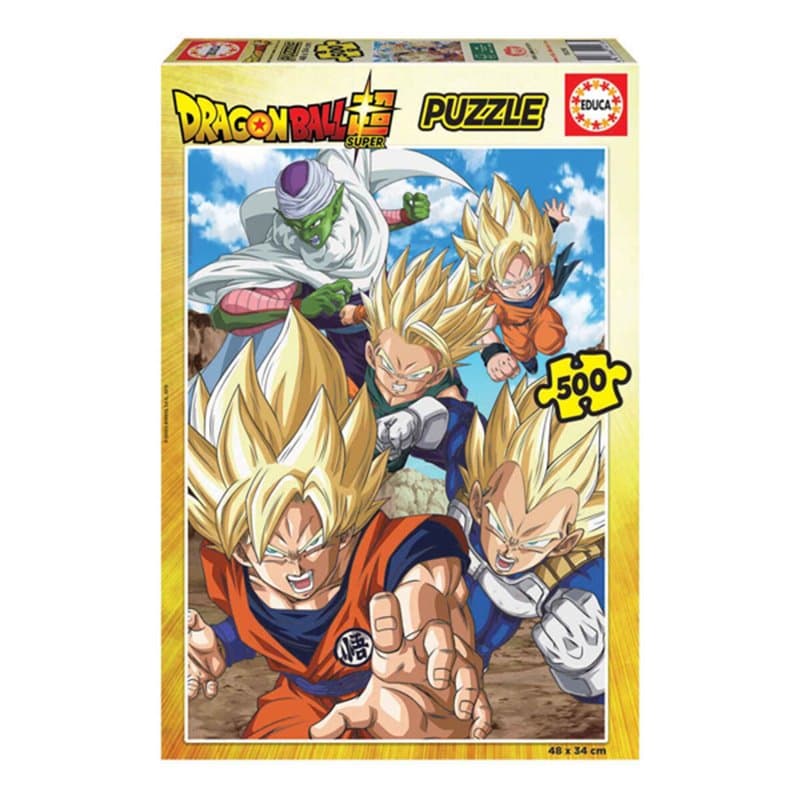 Puzzle Educa Dragon Ball (1 Unité) (500 pcs) - Image 1