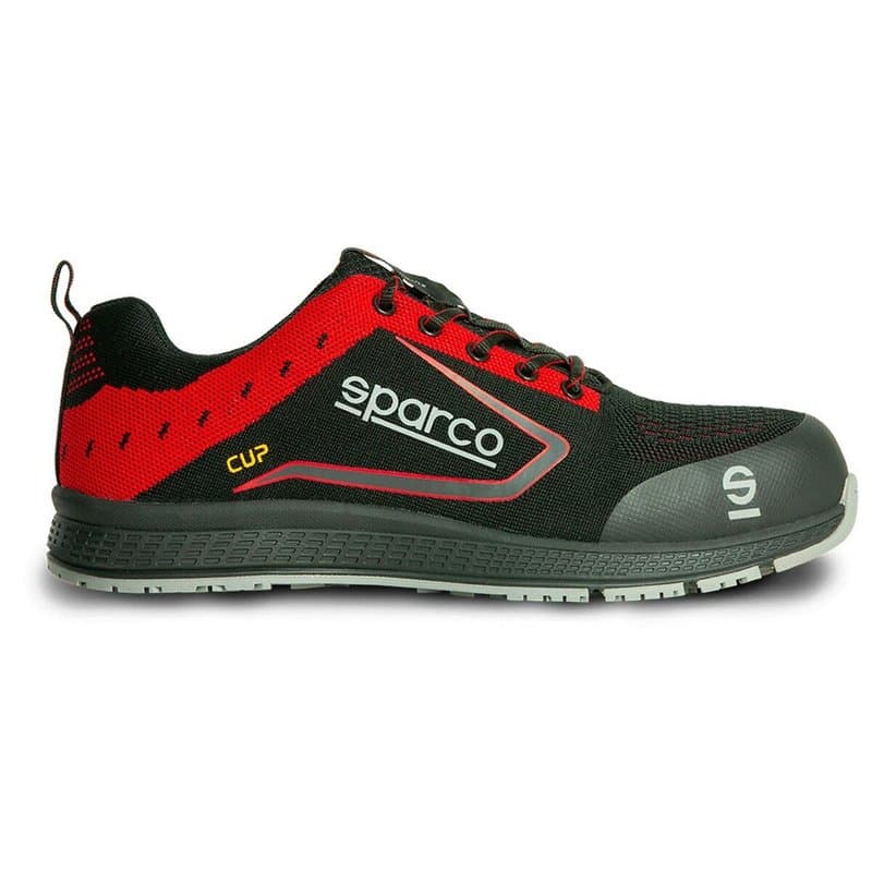 Chaussures de sécurité Sparco Cup Albert (41) Noir Rouge - Image 1