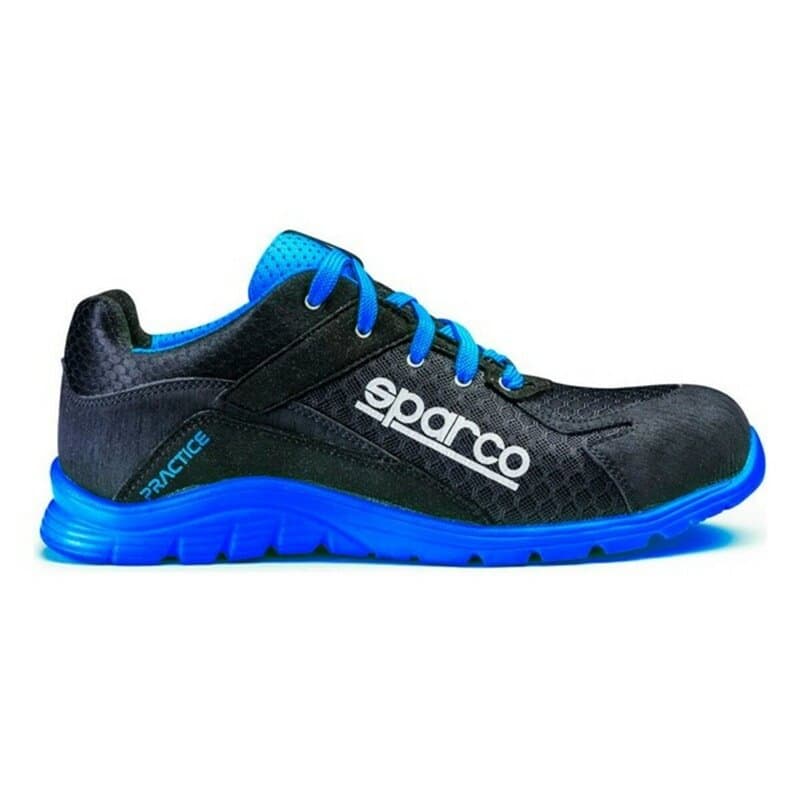 Chaussures de sécurité Sparco Practice Noir/Bleu - Image 1