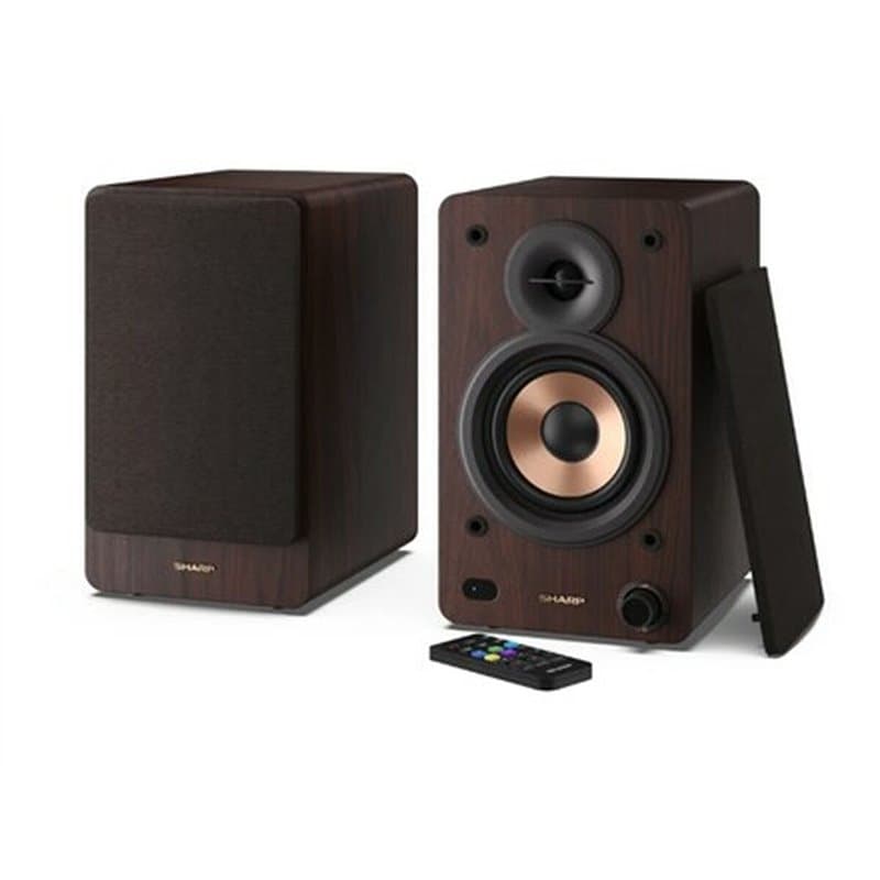 Haut-Parleurs Sharp 8099689 Marron 60 W - Image 1