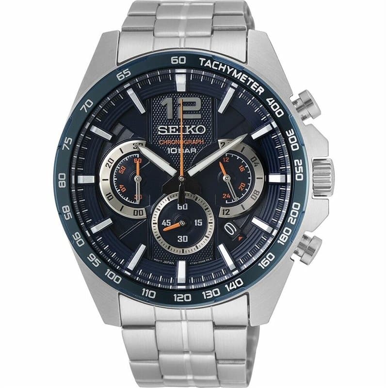 Montre Homme Seiko SSB345P1 (Ø 44 mm) - Image 1