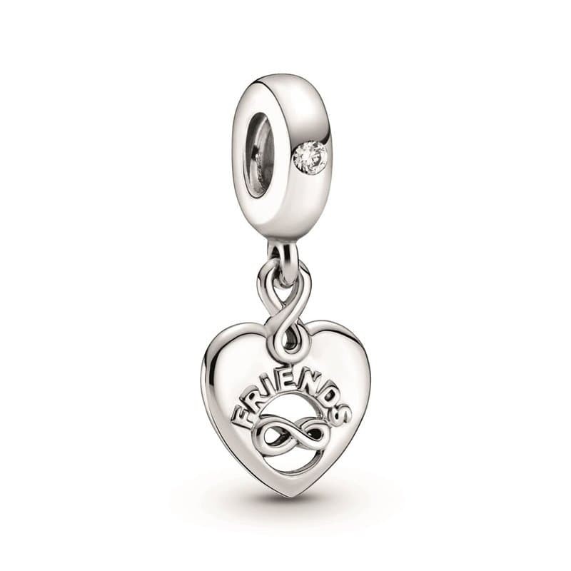 Perle de verre Femme Pandora FRIENDS FOREVER HEART - Image 1