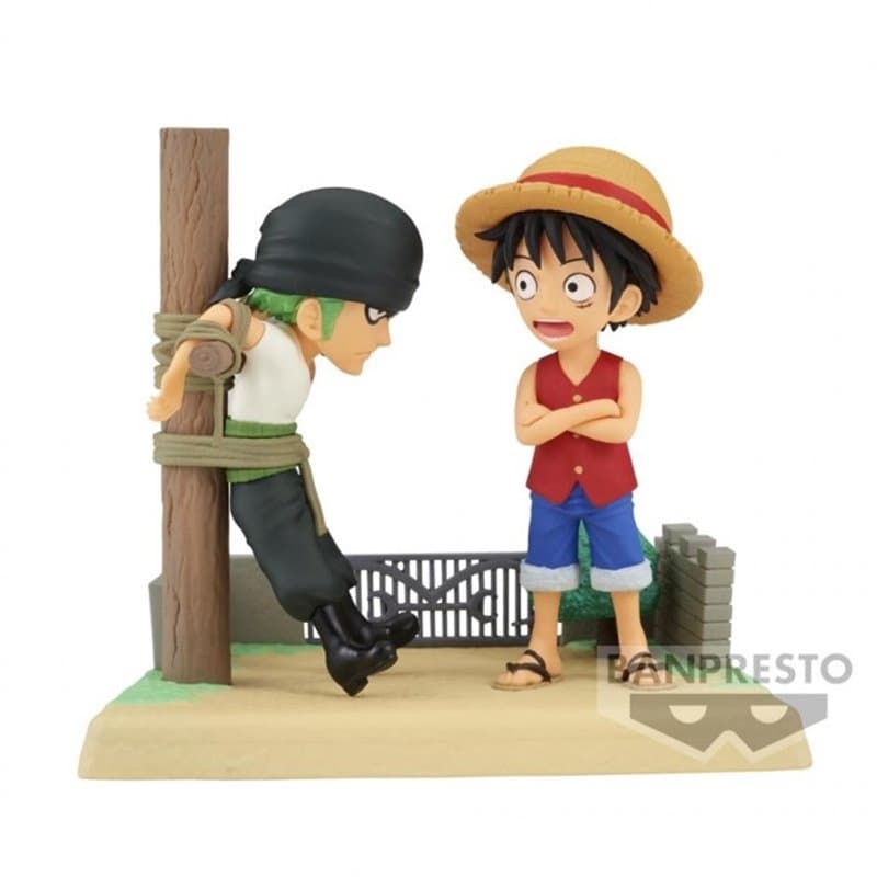 OP - LUFFY &amp, ZORO 7cm - Image 1