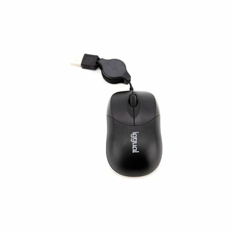 Iggual IGG316832 souris Ambidextre USB Type-A 800 DPI - Image 1