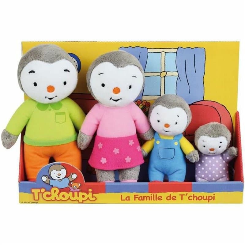 Jouet Peluche Jemini T´Choupi Family - Image 1