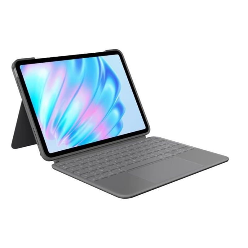 Étui pour iPad Air 13 - Logitech - Combo Touch - Gris - Image 1