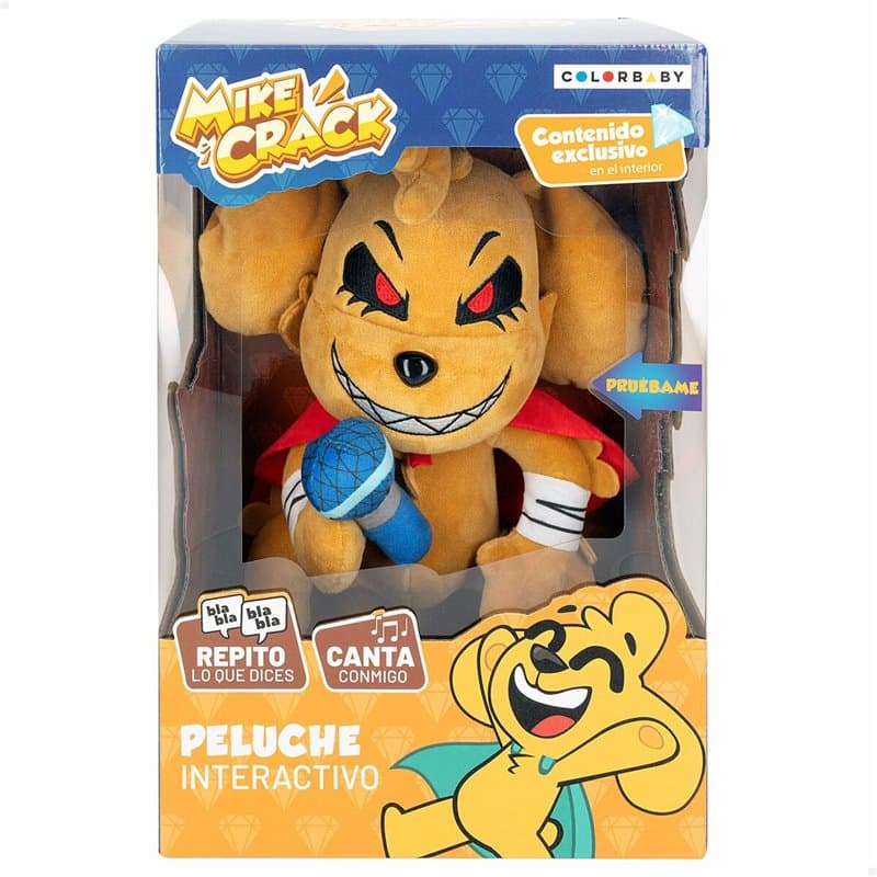Peluche sonore Mikecrack Exe 25cm - Image 1