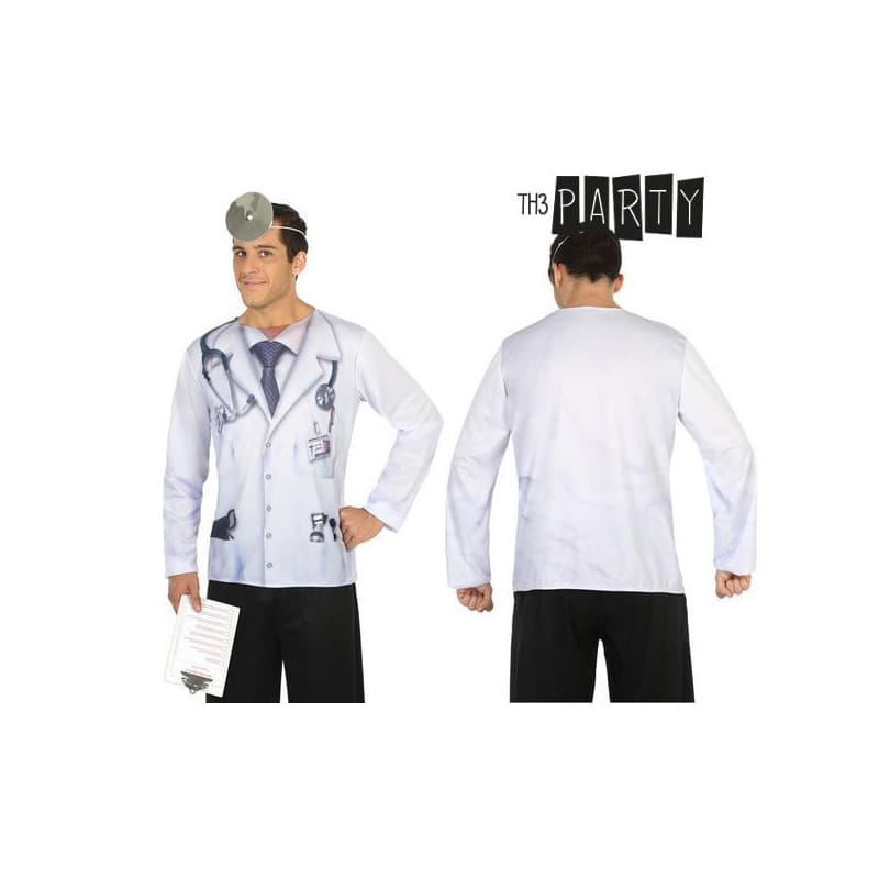 T-Shirt pour adultes Th3 Party Blanc - Image 1