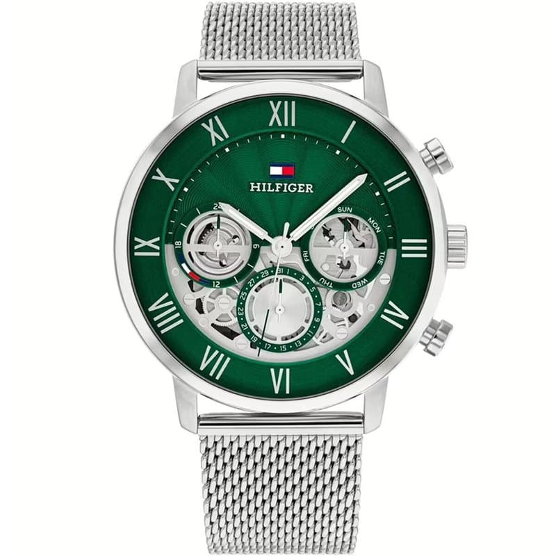 Montre Homme Tommy Hilfiger 1692189 Vert Argenté - Image 1