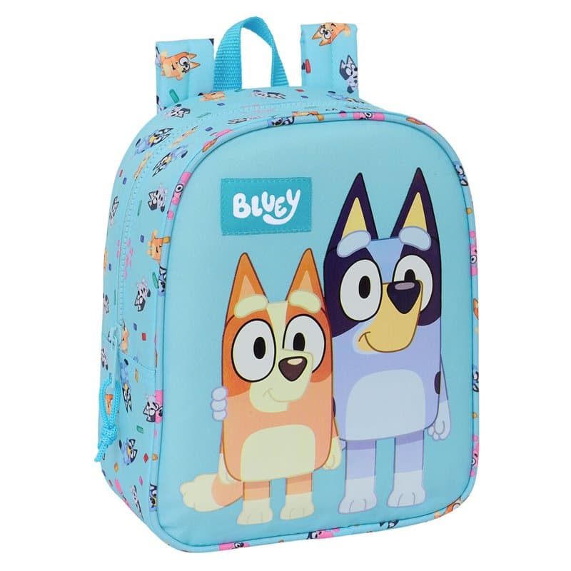 Cartable Bluey Bleu ciel 22 x 27 x 10 cm - Image 1
