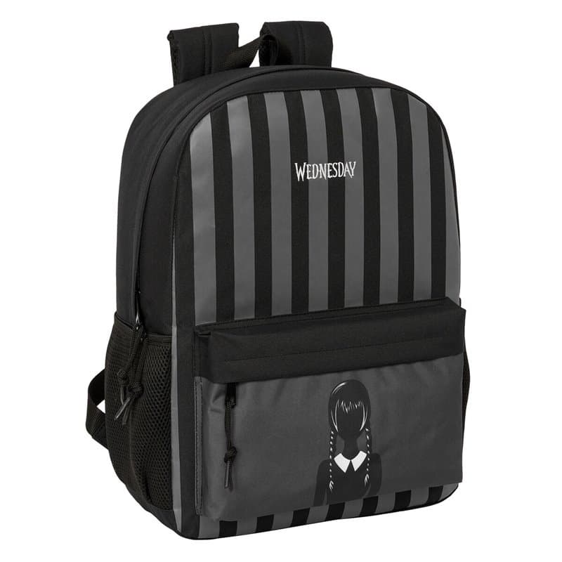 Cartable Wednesday Noir 32 x 43 x 14 cm - Image 1