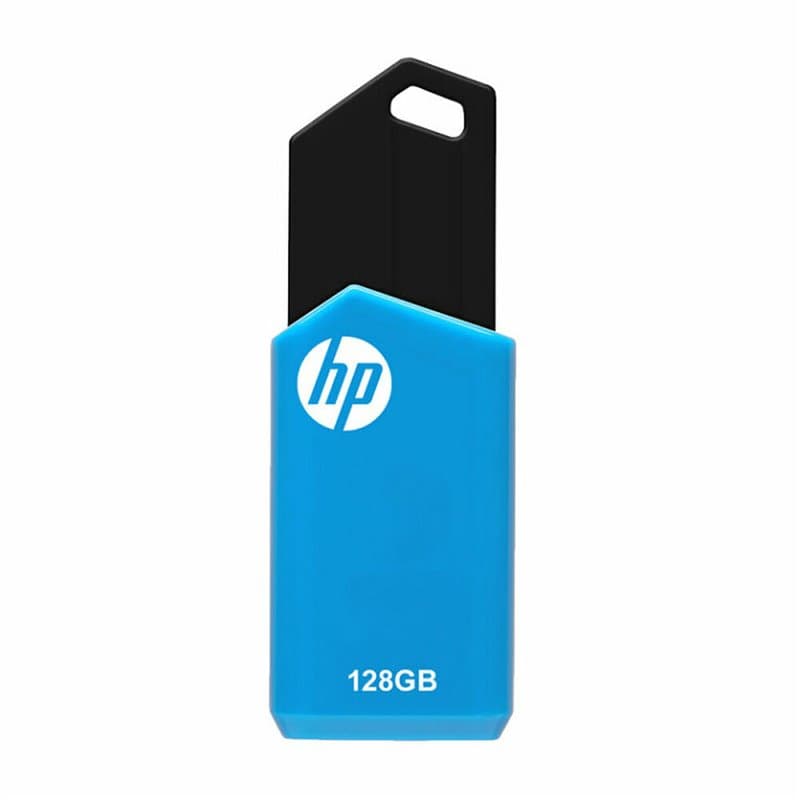 Clé USB HP HPFD150W-128 Bleu Noir/Bleu 128 GB (1 Unité) - Image 1