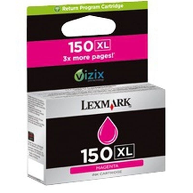 Cartouche d'encre originale Lexmark 150XL Magenta - Image 1