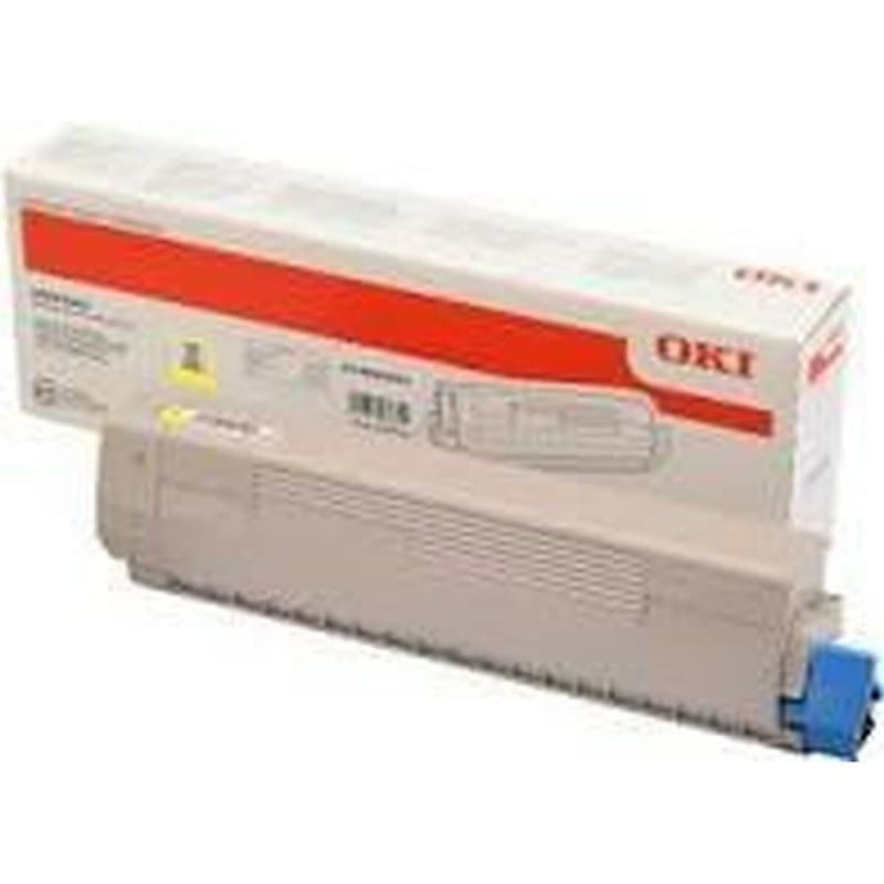 Toner OKI 46443101 Jaune Noir - Image 1