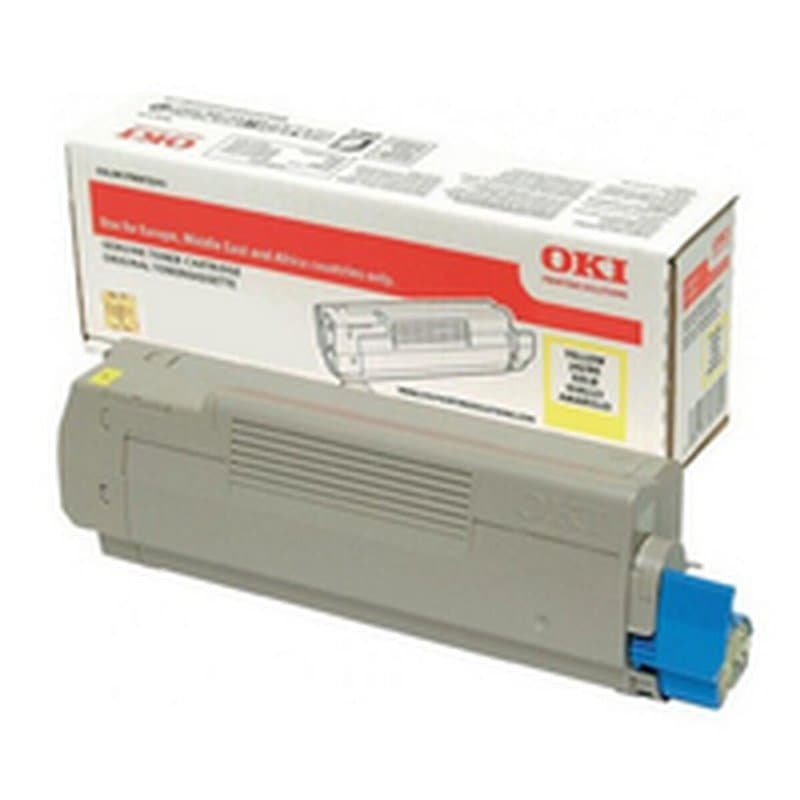 Toner original OKI 46471101 Jaune - Image 1