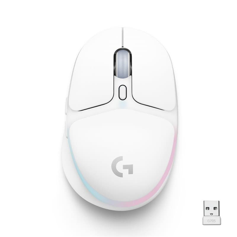Souris sans-fil Logitech 910-006368 Blanc - Image 1