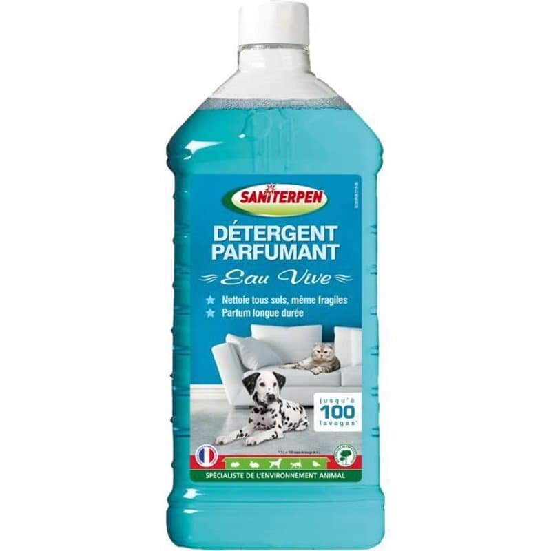 SANITERPEN Détergent Parfumant Eau Vive 1L - Image 1