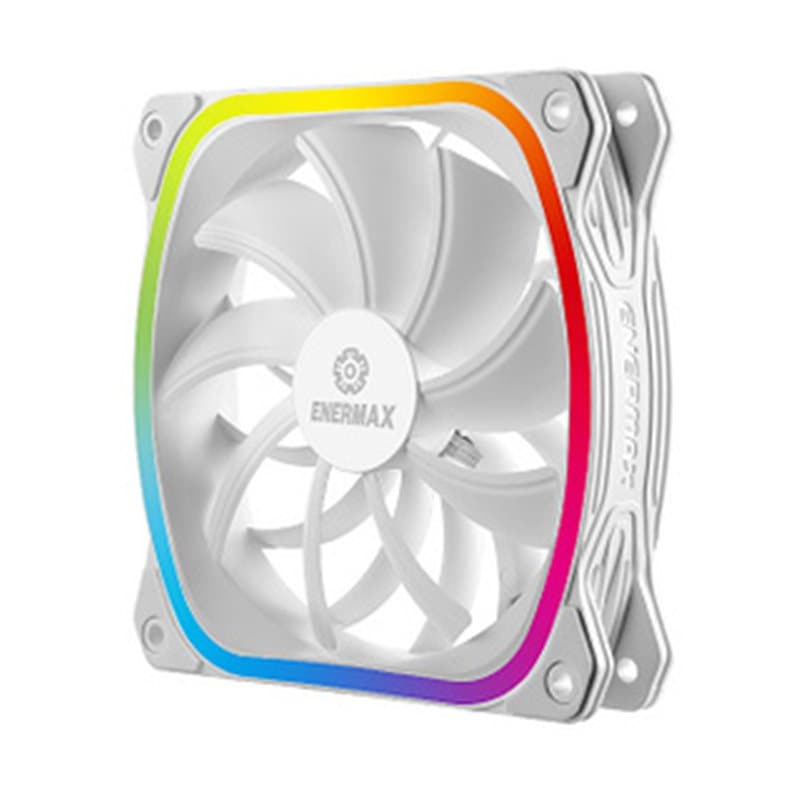 Enermax SquA RGB Boitier PC Ventilateur 12 cm Blanc - Image 1