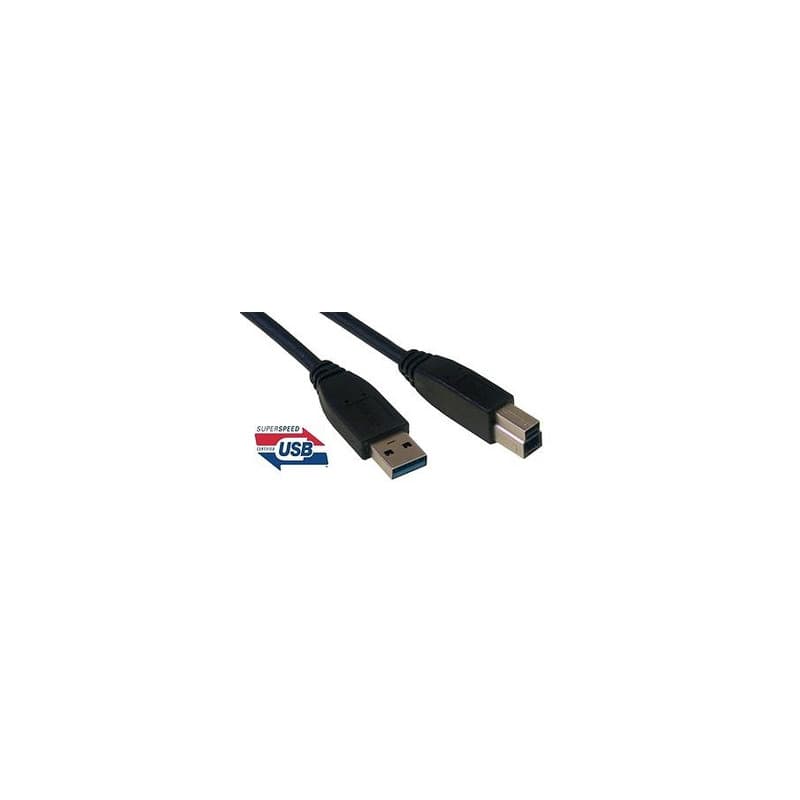 MCL MC923AB-3M/N câble USB USB A USB B Noir - Image 1