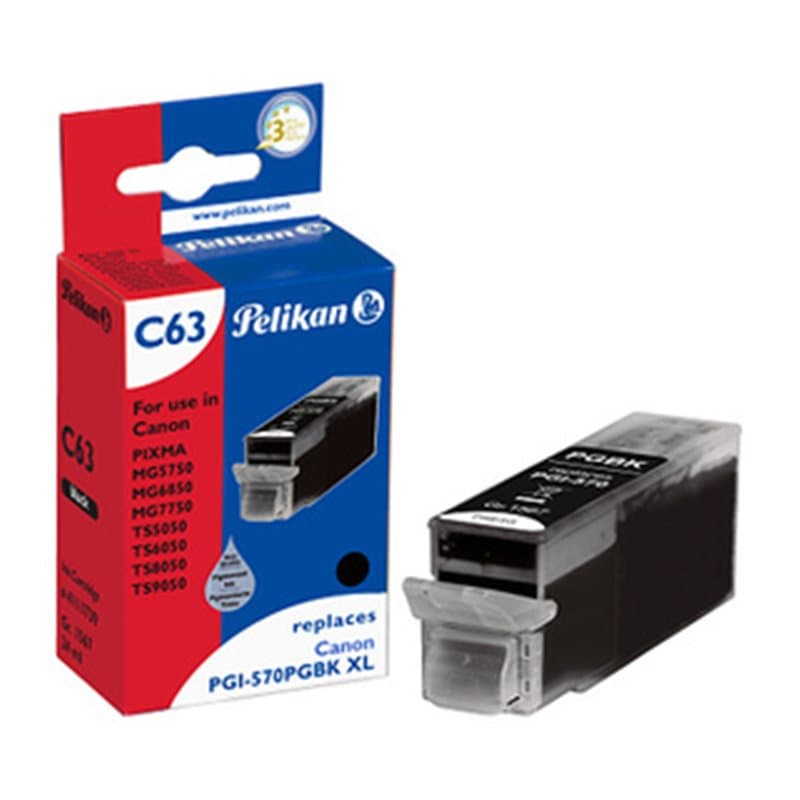 Pelikan C63 cartouche d'encre 1 pièce(s) Compatible Noir - Image 1